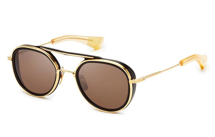 Dita Women's Spacecraft Sunglasses Black Gold VNM462780 USA